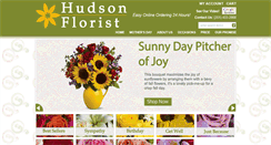Desktop Screenshot of hudsonfloristonline.com